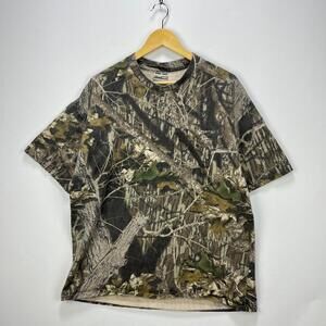 Vintage 90s Real Tree Camo T Shirt XL
